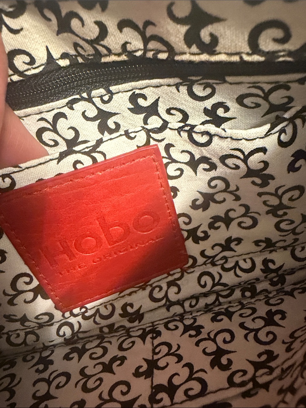 HOBO Black Leather Wristlet Clutch - Picture 4 of 5
